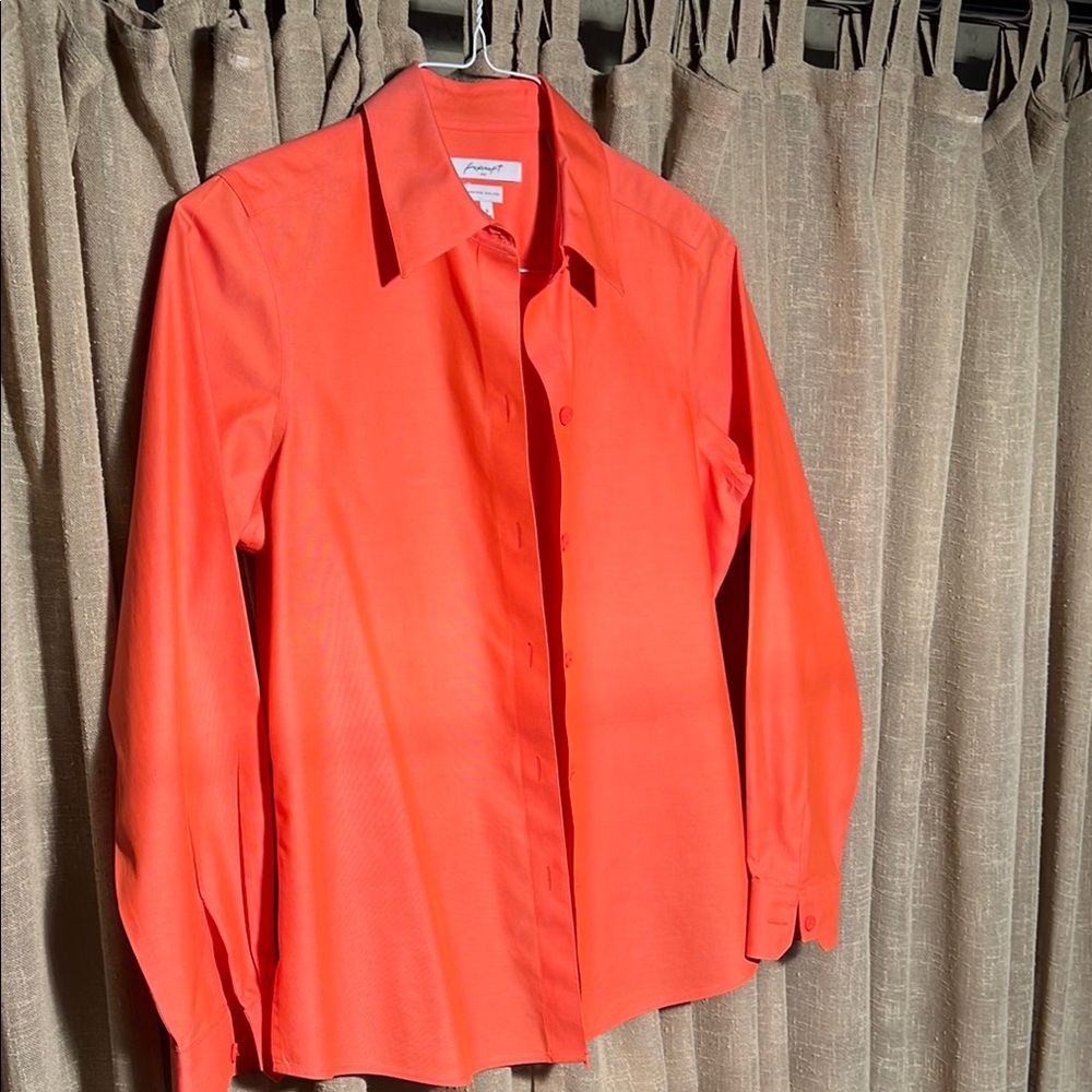 Foxcroft NYC Heritage no iron tailored blouse